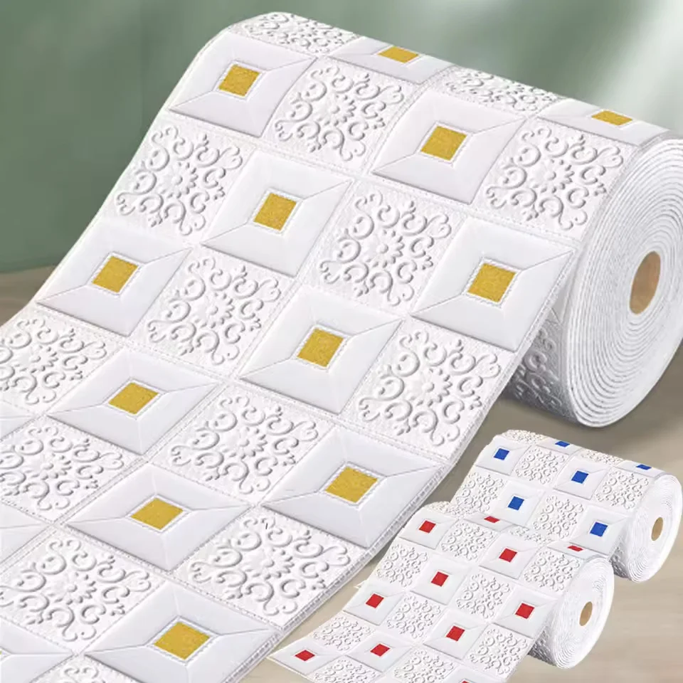 Craft Foam Roll - 70cmx1m/2m/3m/5m/10m 3D 벽 스티커 스테레오 천장