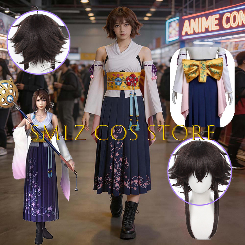 Prop Para Cosplay - Smlz FFX 유나 코스프레 애니메이션 FF10