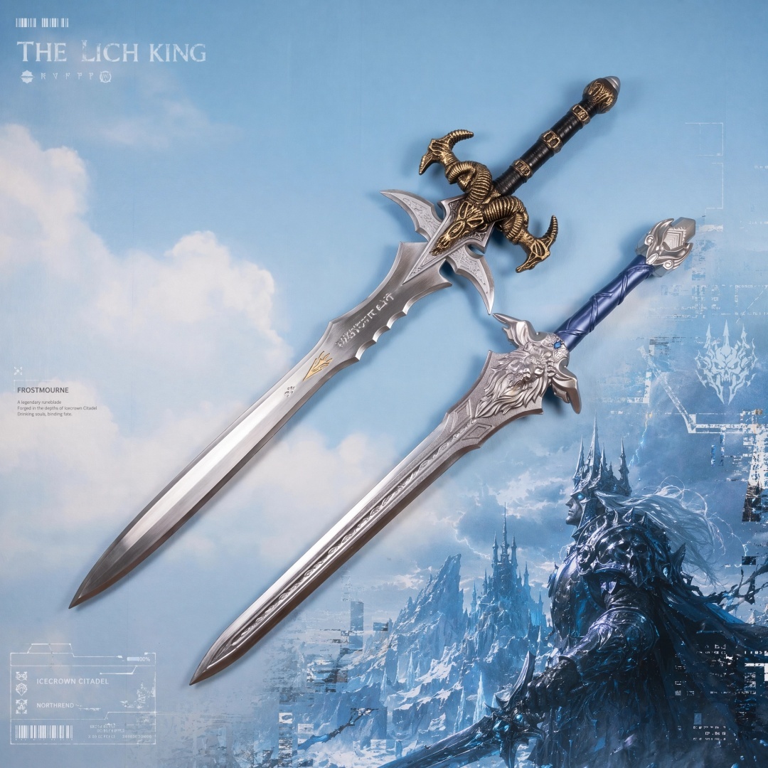 Cosplay Prop Katana - 40인치 월드 오브 워크래프트 메네티르 아르타스