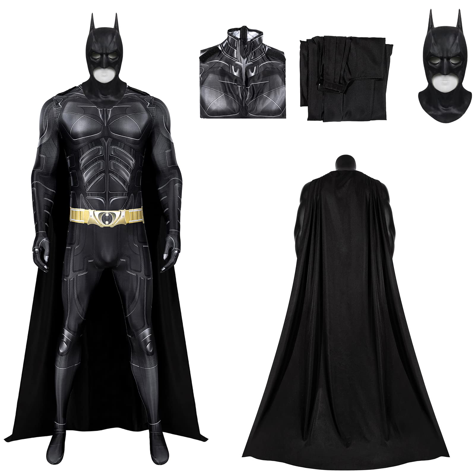 Cosplay Bat Prop - 성인 남성용 박쥐 슈퍼히어로 코스튬 기사