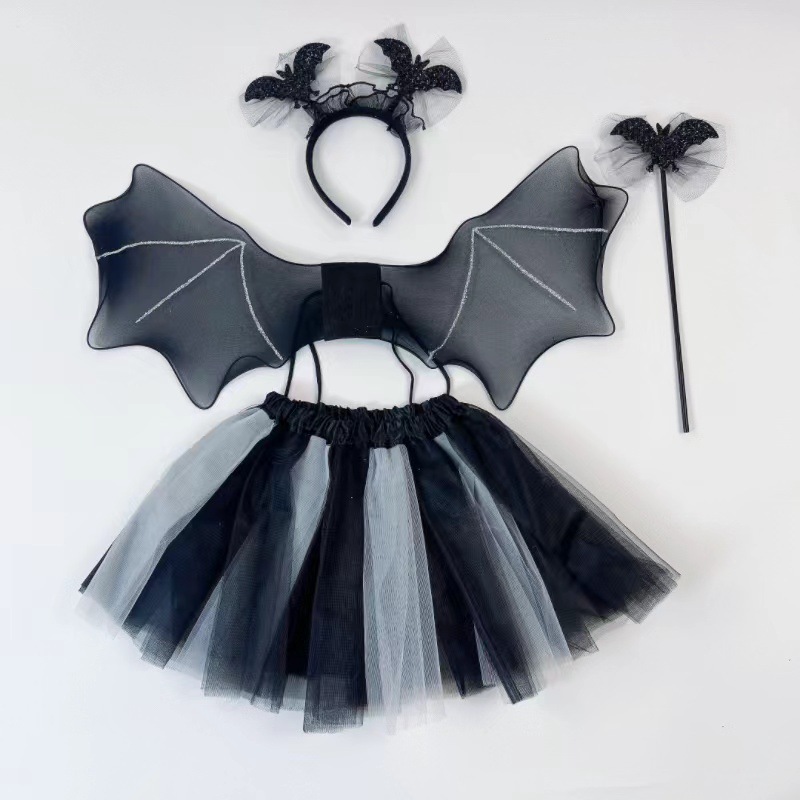 Cosplay Bat Prop - 할로윈 거미 박쥐 날개 소품 스커트