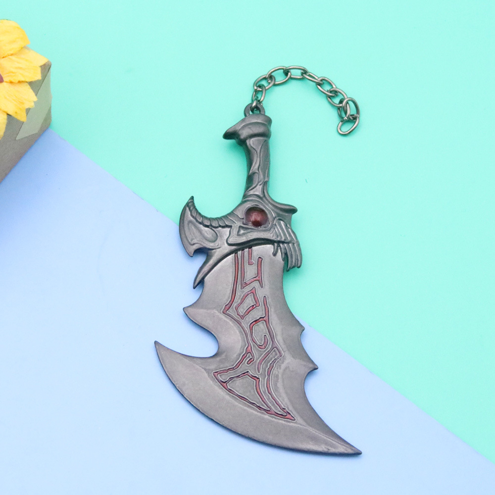 게임 전쟁의 신: 아테나 무기 모델의 라그나로크 키 체 - Keyblade Cosplay Prop 리뷰 및 가격