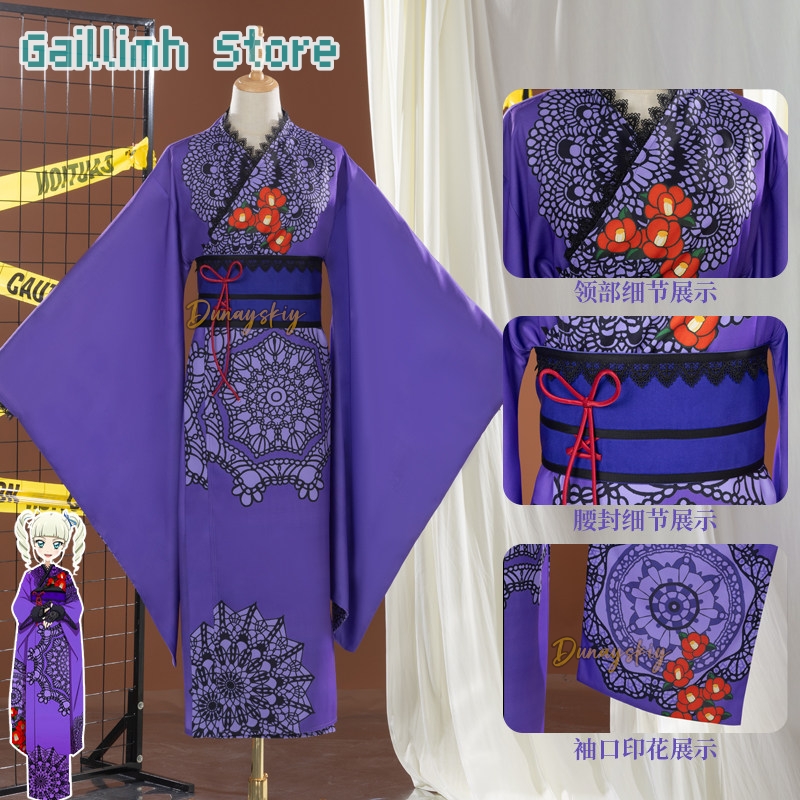 아이카츠! 유리카 토도 유카타 기모노 코스프레 의상 애 - Cosplay Prop Pattern 리뷰 및 가격