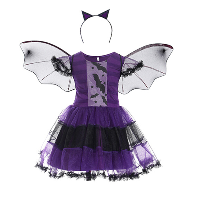 소녀 플라잉 박쥐 코스프레 의상 할로윈 스트리트 파티  - Cosplay Bat Prop 리뷰 및 가격