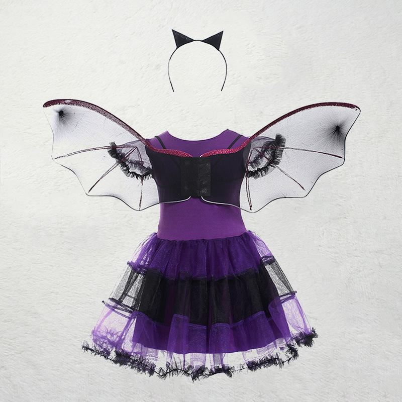 소녀 플라잉 박쥐 코스프레 의상 할로윈 스트리트 파티  - Cosplay Bat Prop 리뷰 및 가격