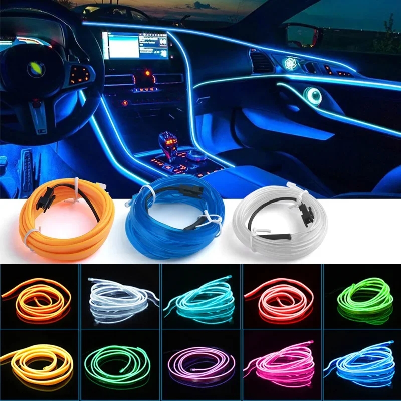 1M/3M/5M 자동차 인테리어 Led 장식 램프 EL - Led El Wire 리뷰 및 가격