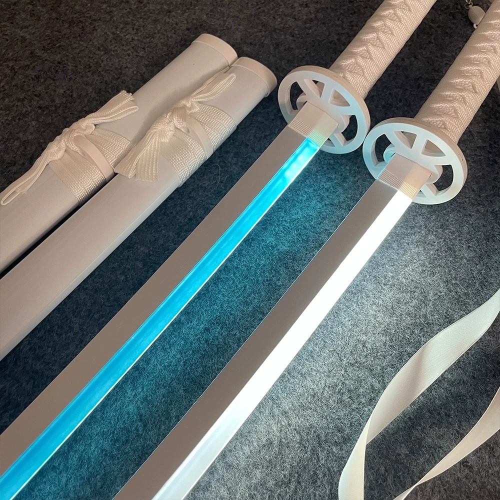 40인치 글로우 블리치 카타나 LED 라이트 세이버 애 - Cosplay Prop Katana 리뷰 및 가격