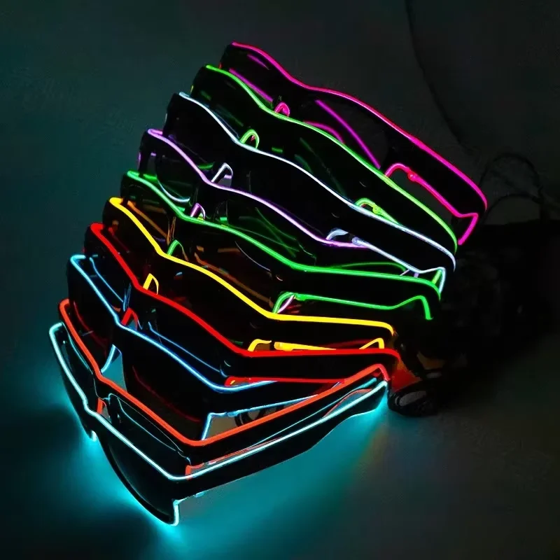 네온 LED 발광 선글라스 화려한 EL 와이어 라이트업 - Led El Wire 리뷰 및 가격