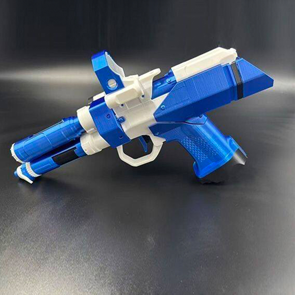 델타 액션 펑이 블루 호르몬 건 3D 프린팅 코스프레  - Cosplay Prop Blueprints 리뷰 및 가격