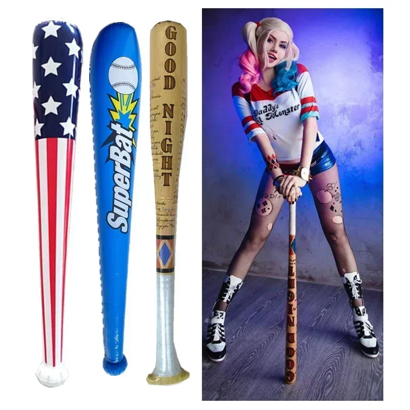 뷰티 걸 솔리드 우드 야구 배트 할린 퀸젤 나무 야구  - Cosplay Bat Prop 리뷰 및 가격