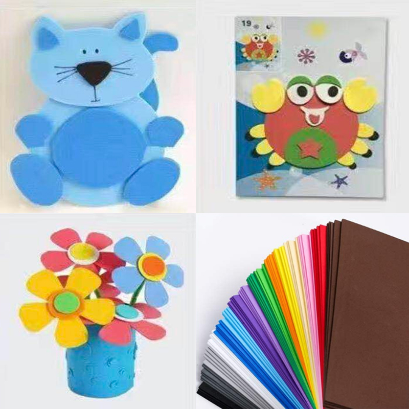 2mm 두께 20*30cm 5개 DIY 장식용 스폰지  - Craft Foam Roll 리뷰 및 가격