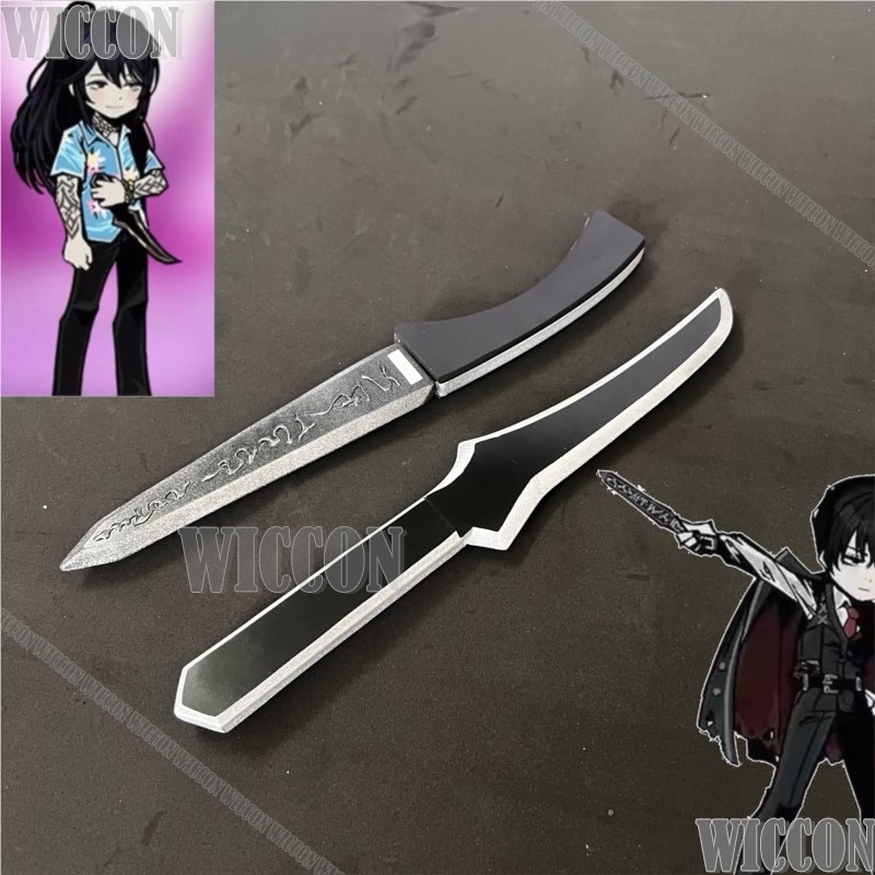 림버스 이상 게임 회사 코스프레 소품 2종류 작은 검은 - Cosplay Prop Knife 리뷰 및 가격