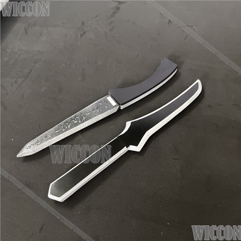 림버스 이상 게임 회사 코스프레 소품 2종류 작은 검은 - Cosplay Prop Knife 리뷰 및 가격