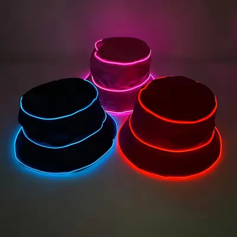 솔리드 컬러 스타일 비치 LED 캡 발광 어부 모자 E - Led El Wire 리뷰 및 가격