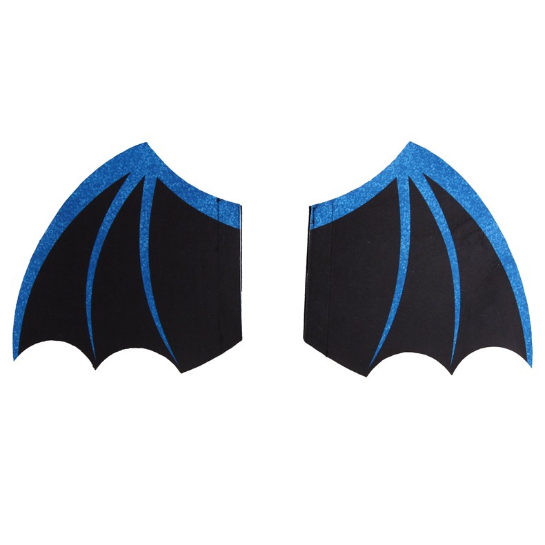 어린 소녀를위한 날개가있는 새로운 뱀파이어 드레스 Va - Cosplay Bat Prop 리뷰 및 가격