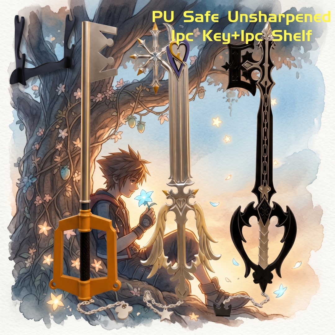 34인치 킹덤 하츠 소라 키 블레이드 애니메이션 코스프 - Keyblade Cosplay Prop 리뷰 및 가격