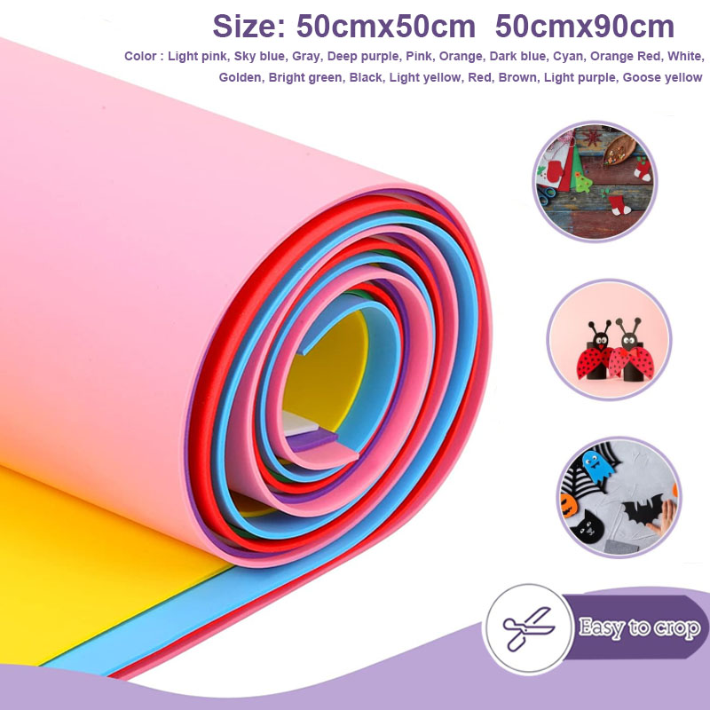1pcs 다채로운 Eva 폼 시트 코스프레 EVA 폼  - Craft Foam Roll 리뷰 및 가격