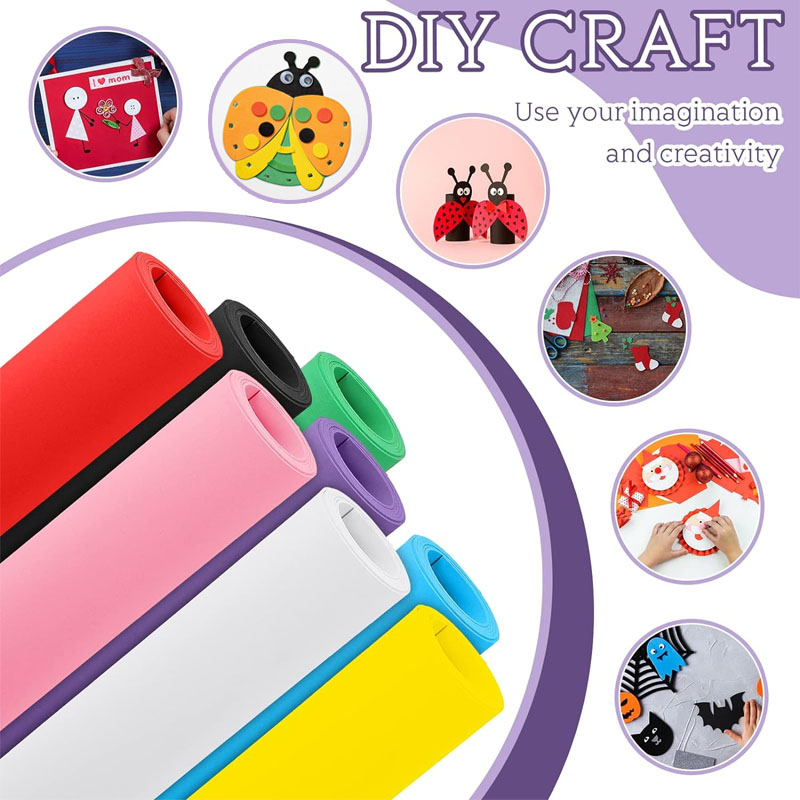 1pcs 다채로운 Eva 폼 시트 코스프레 EVA 폼  - Craft Foam Roll 리뷰 및 가격