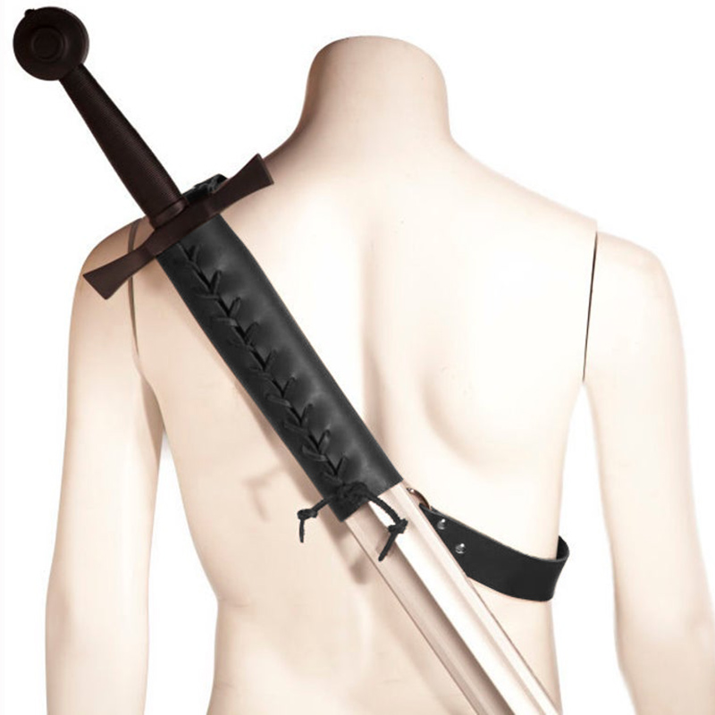 중세 PU 가죽 검 칼집 칼집 홀더 바이킹 기사 해적  - Cosplay Prop Dagger 리뷰 및 가격