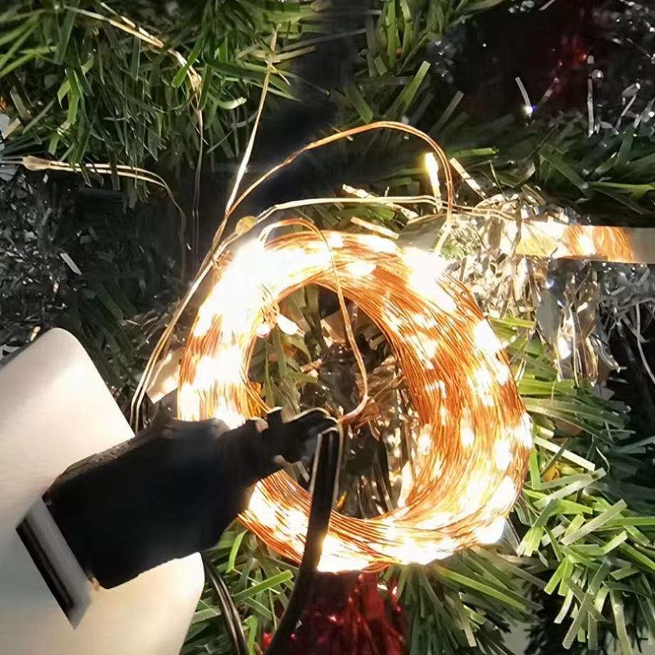 구리 와이어 LED 크리스마스 조명 스트링 USB 램프 - Led El Wire 리뷰 및 가격
